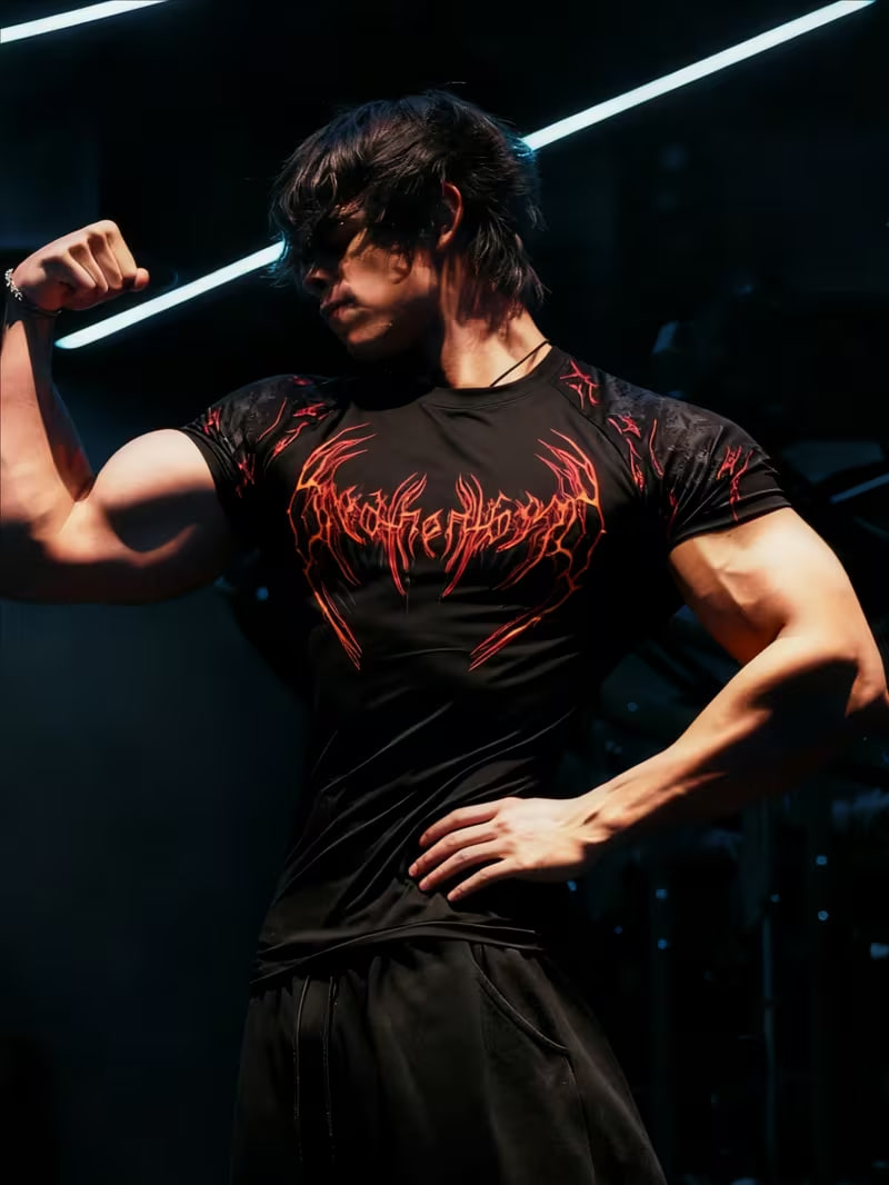 Compresión Breathedivinity Inferno Orange