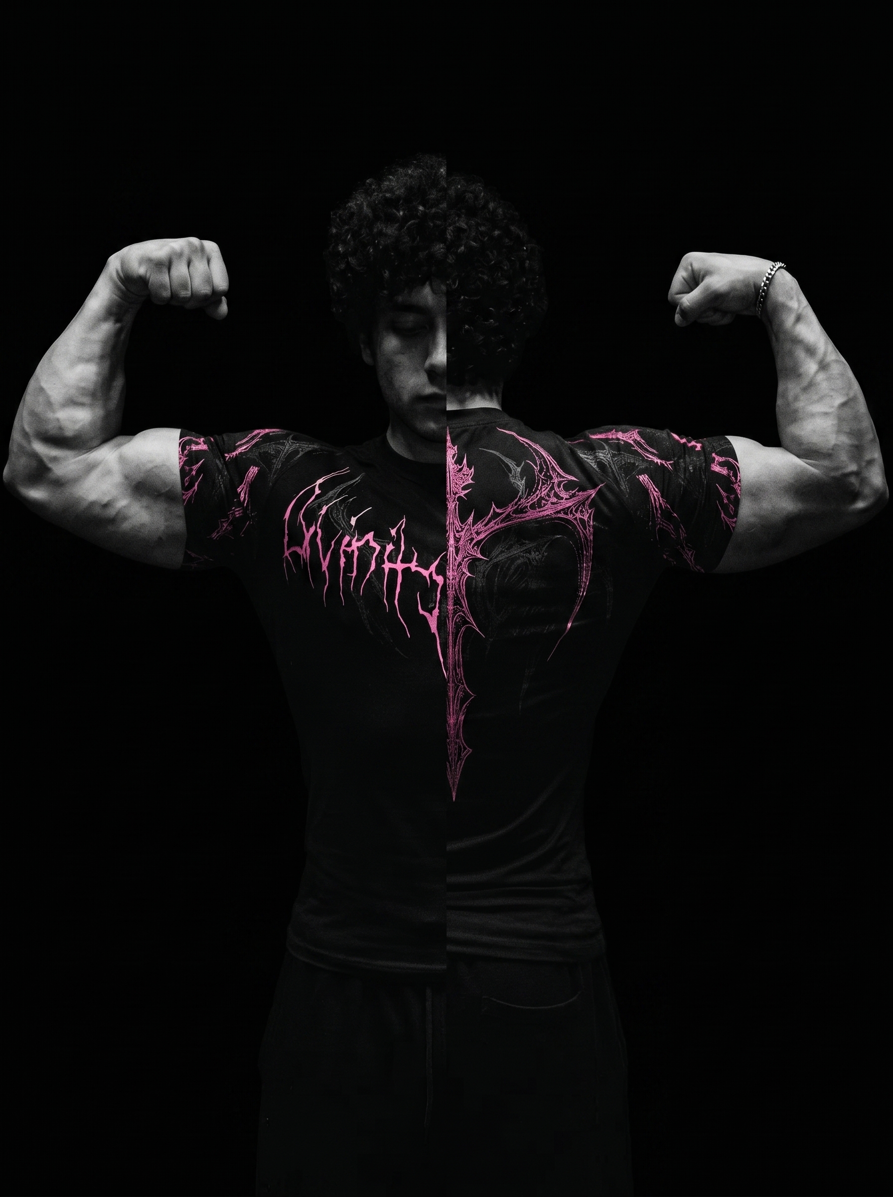 Compresión Breathedivinity Polvo Rosa (M)