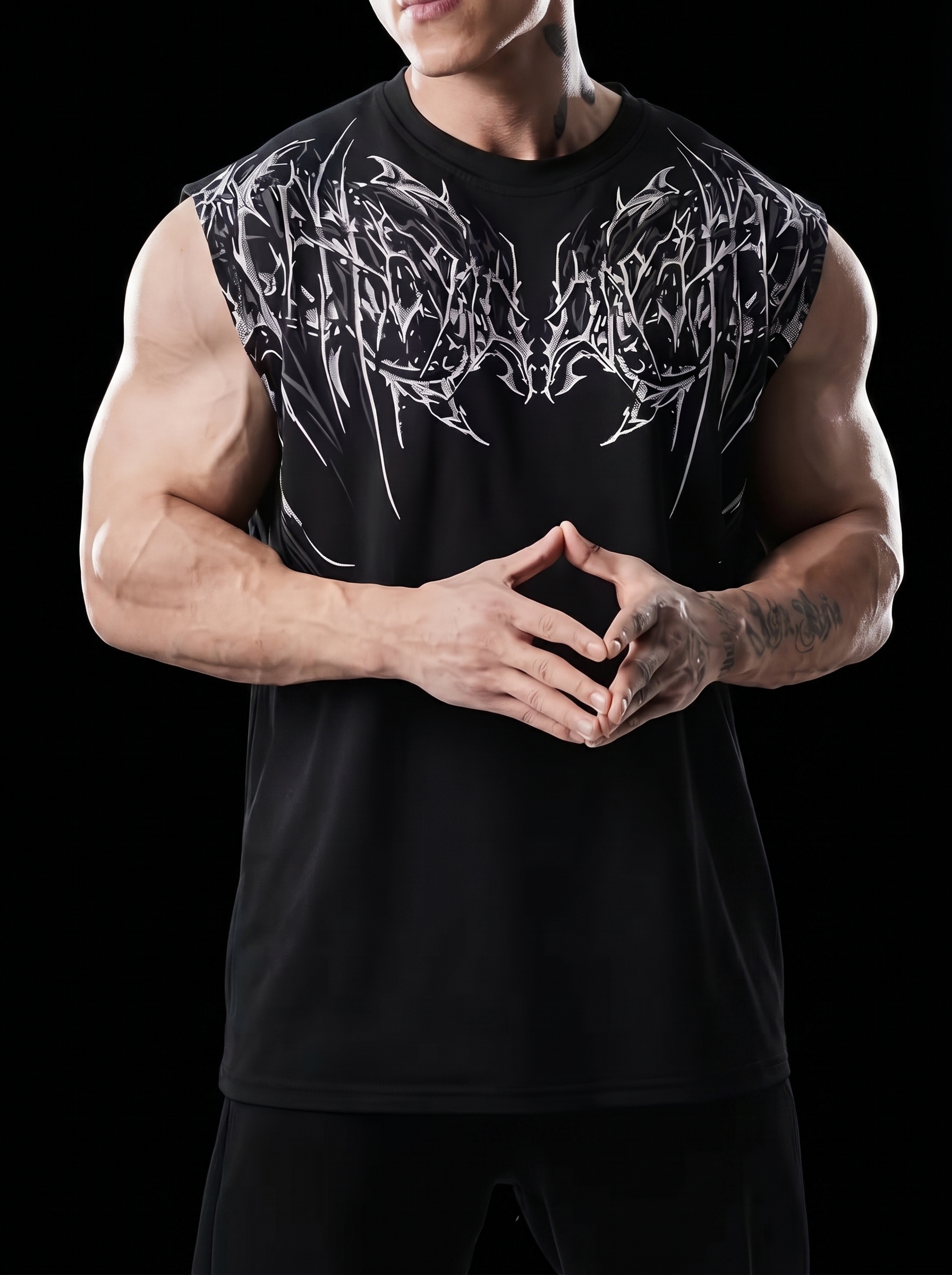 Oversize Breathedivinity Cutoff Tee (M)